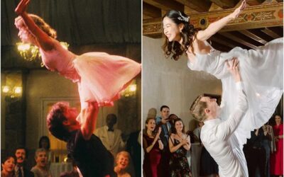 Couple Perform “Dirty Dancing” Dance Scene at Their Wedding, Complete with Lift